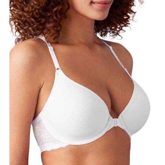 NEW MACY’S B.TEMPTED Inspired Eyelet Front Close T-Shirt Bra Size 36DD - Picture 7 of 7